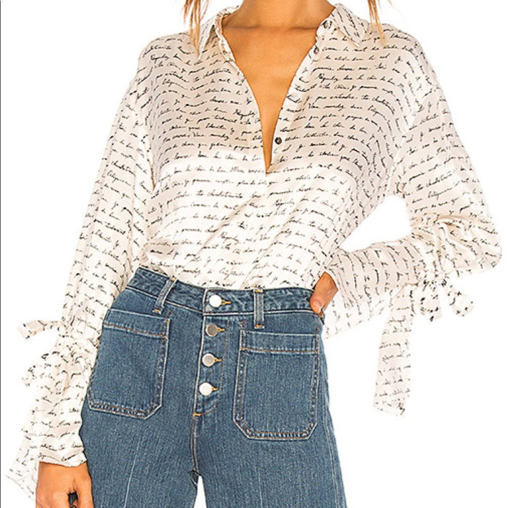 Cinq a Sept Elisia Top in Love Story Ivory